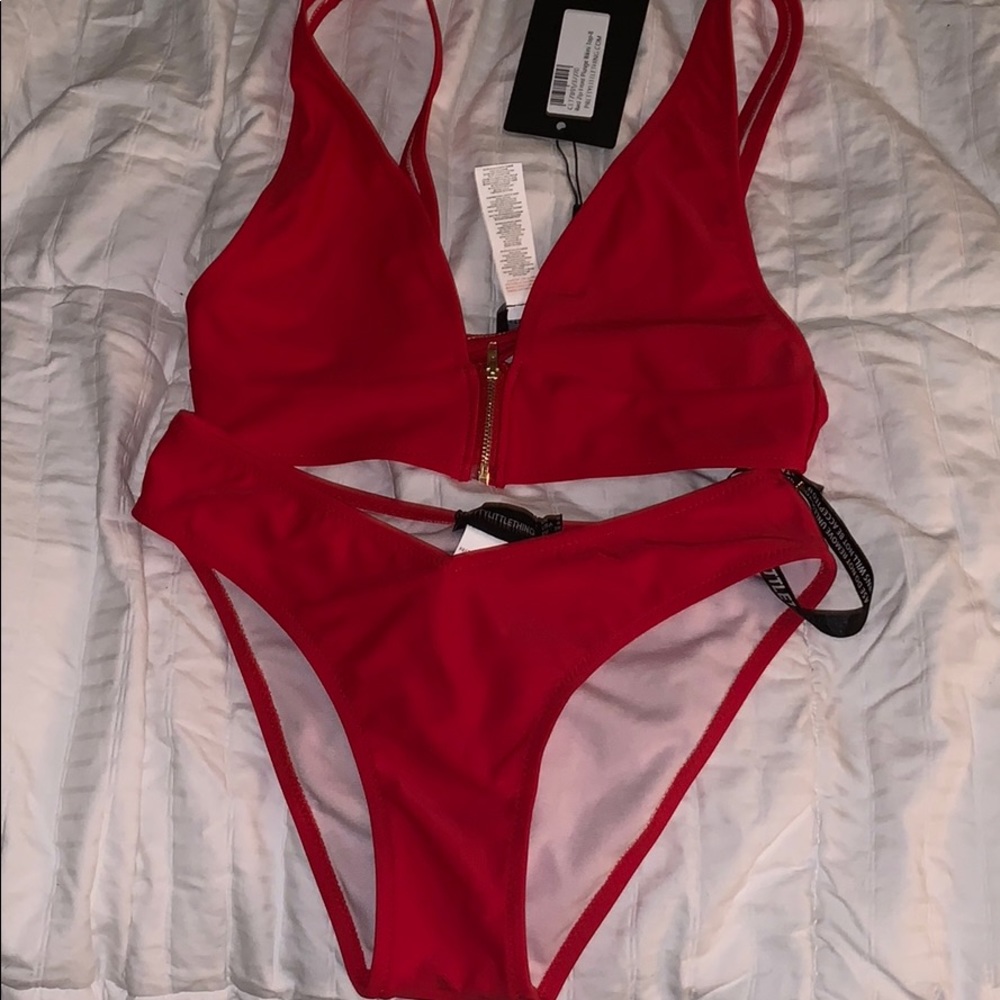 Red bikini